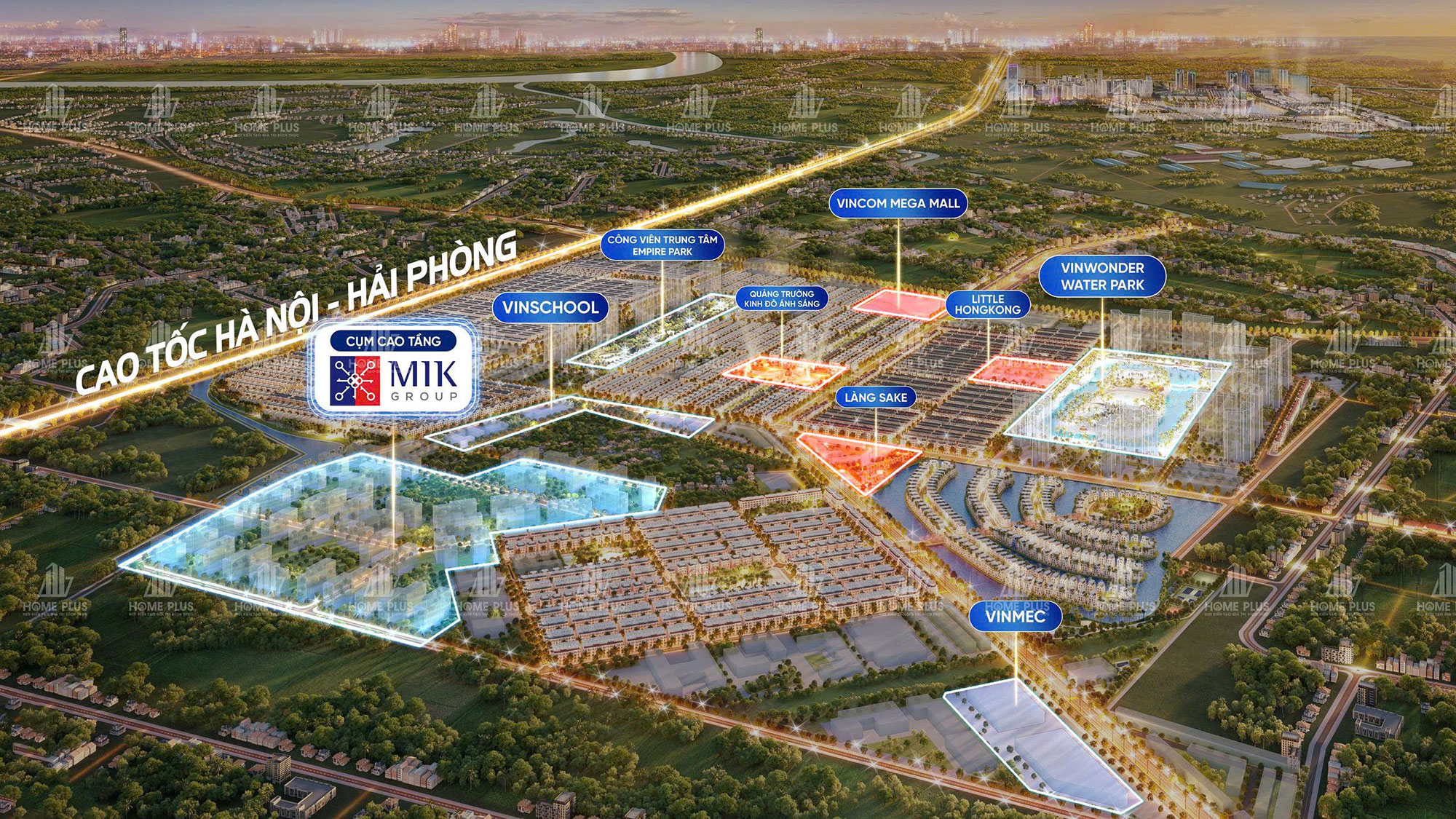 chính sách bán hàng The Cityon - Vành đai 3.5, Vành đai 4 và lực đẩy hạ tầng
